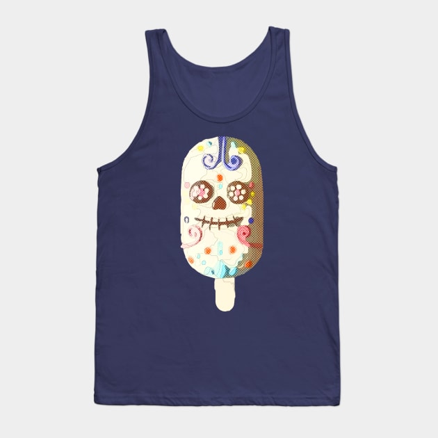 Halloween Cute Popsicle Tank Top by Joker & Angel